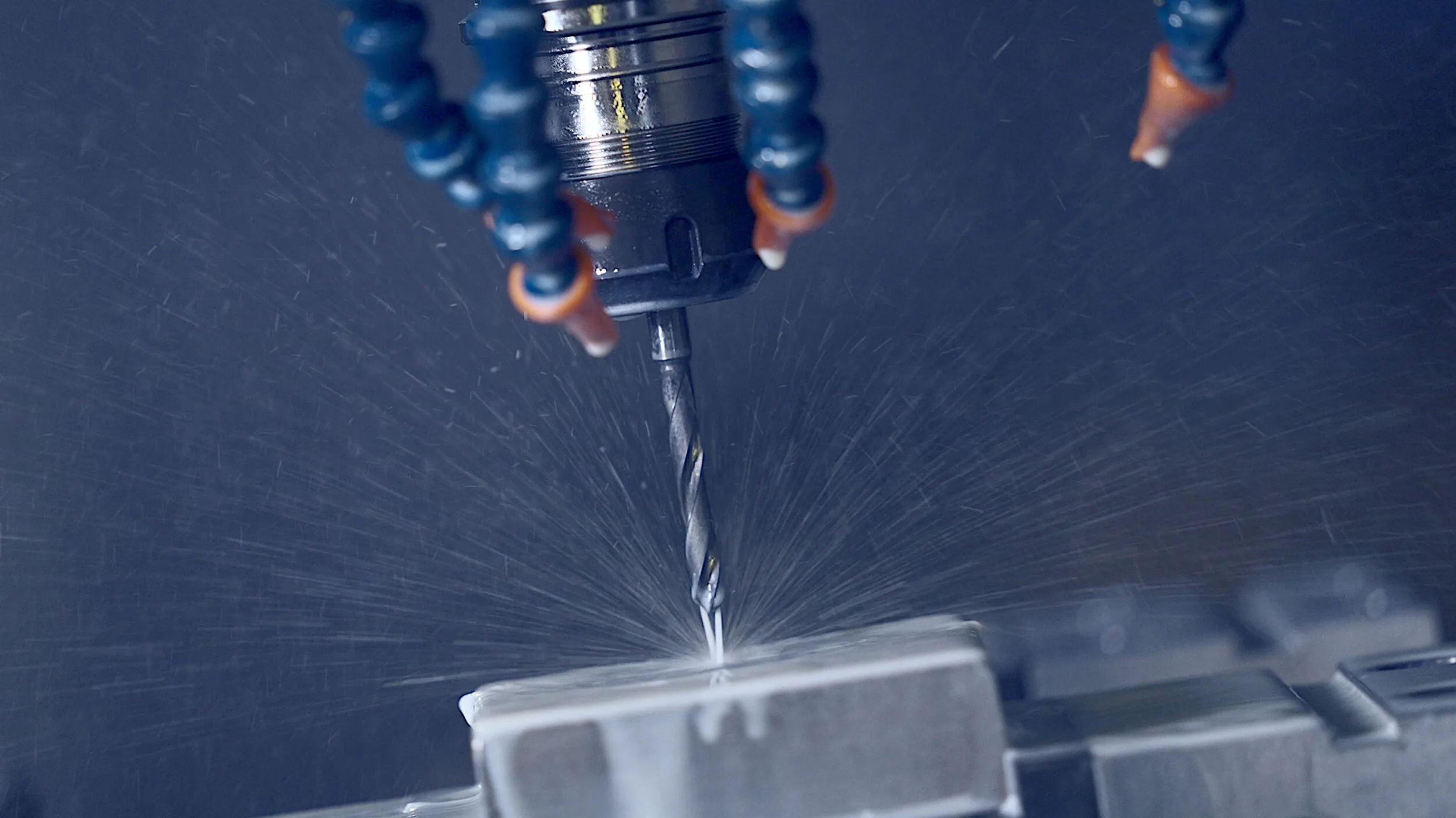 Close-up of precision machinery from the Viktor Rätzer advertising film