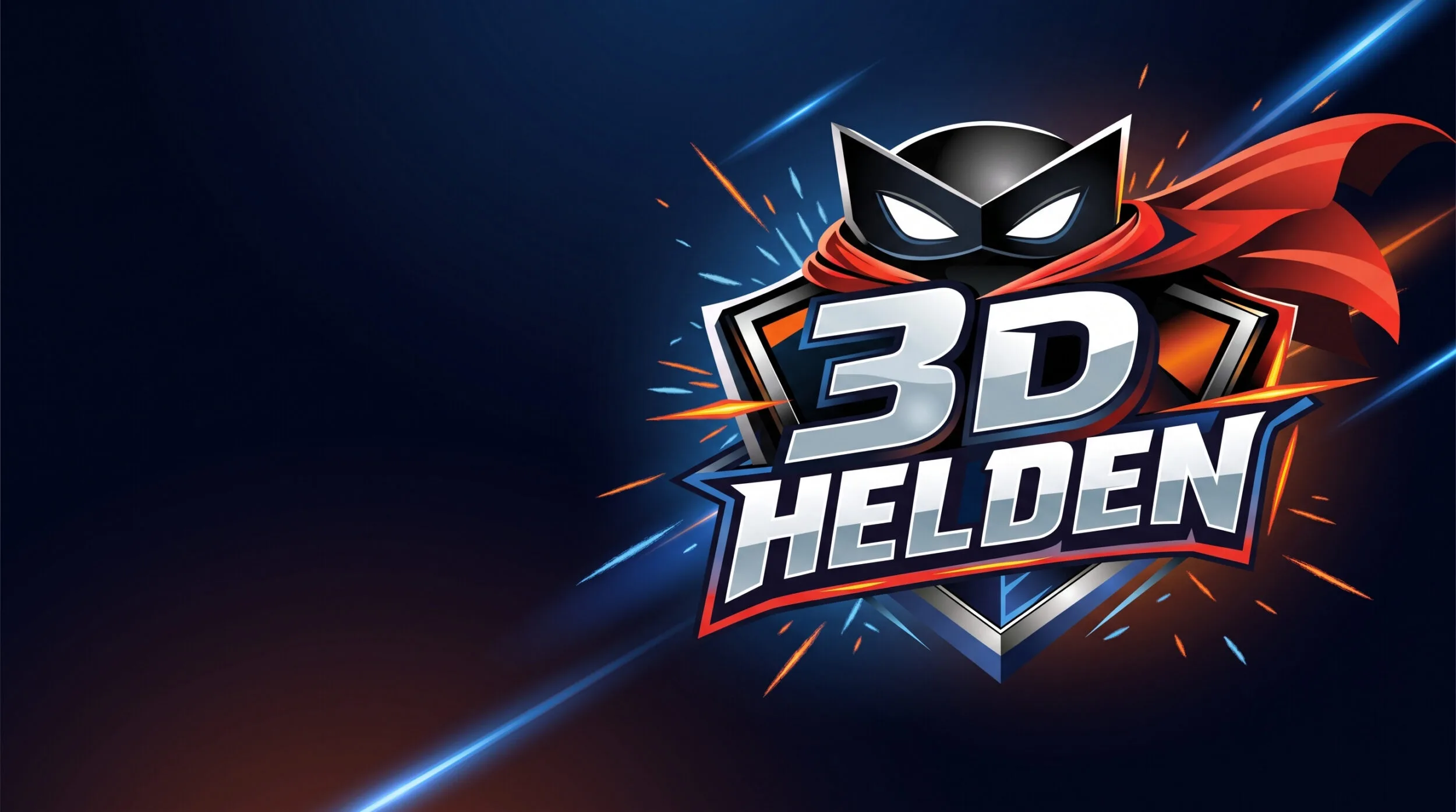 3D-Helden Key Visual mit der Aussage Produkte mit viel Charakter